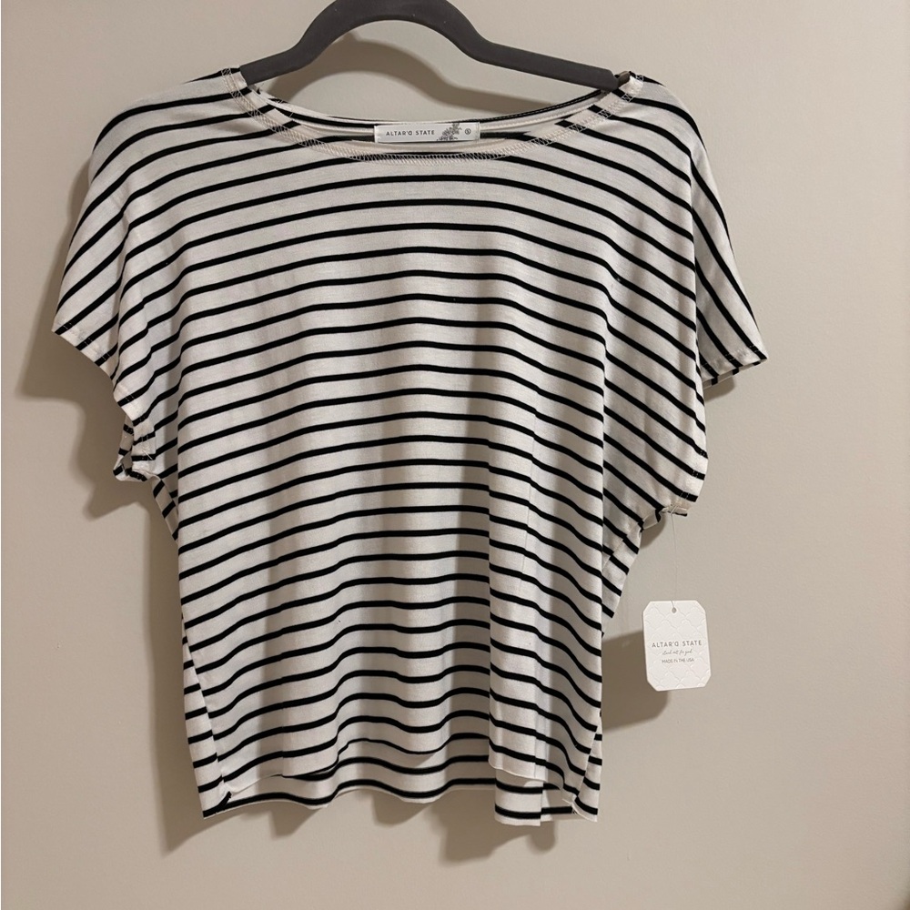 NWT Altard state striped top